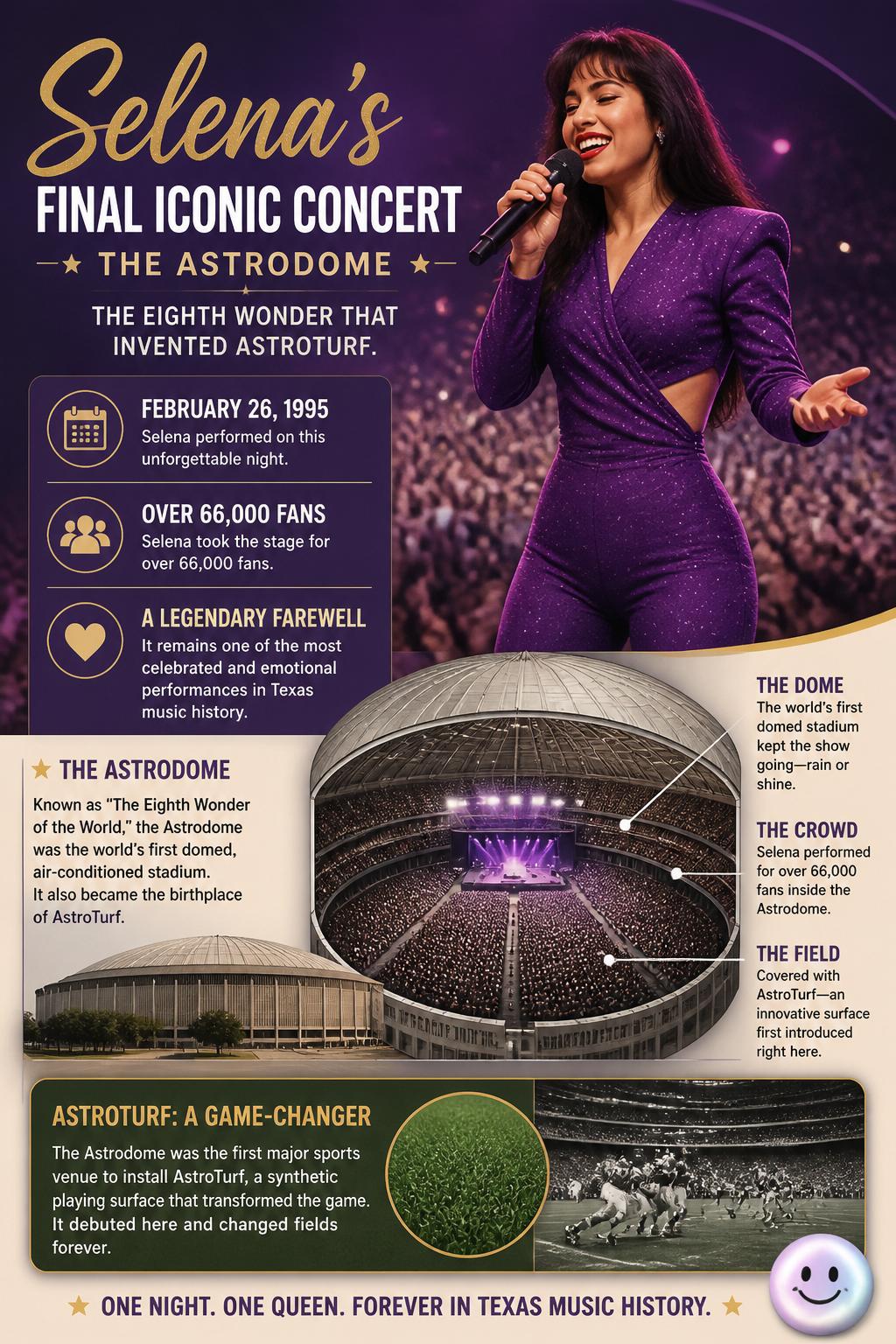 Selena's final iconic concert