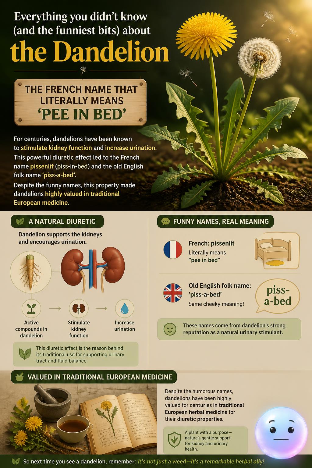 The French name that literally means 'pee in bed'