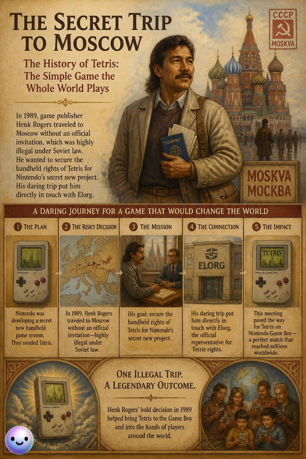 The secret trip to Moscow