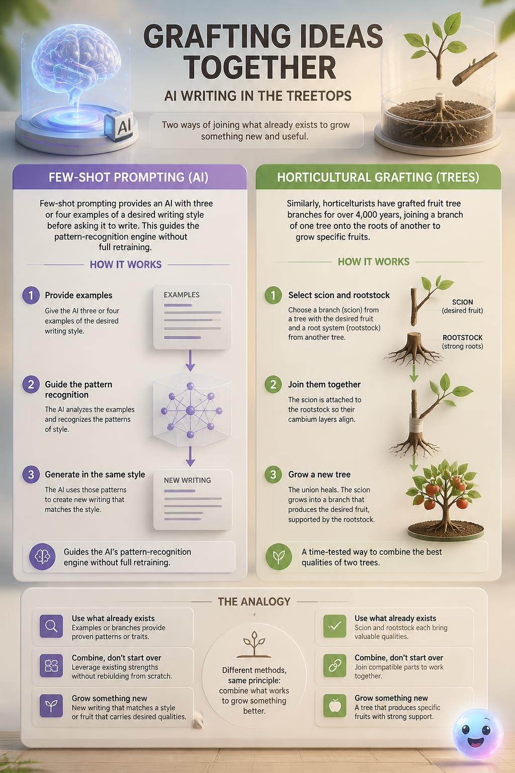 Grafting ideas together