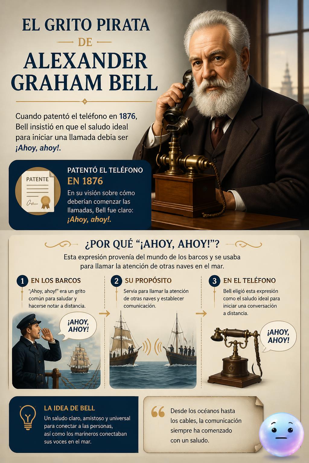 El grito pirata de Alexander Graham Bell