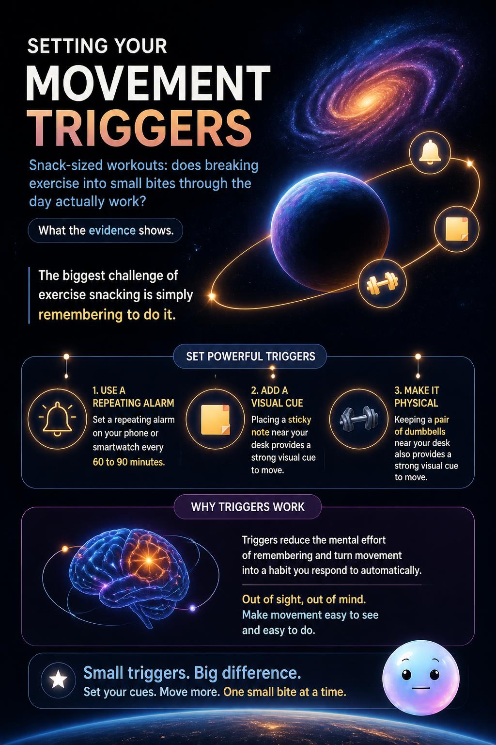 Setting your movement triggers