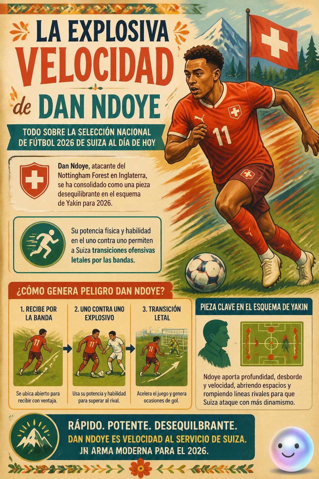 La explosiva velocidad de Dan Ndoye