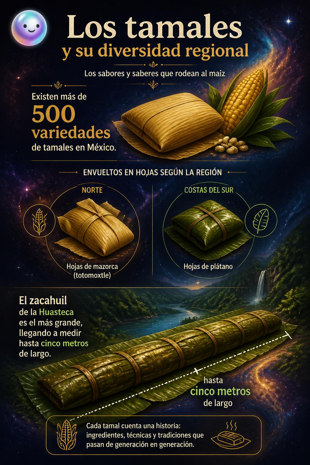 Los tamales y su diversidad regional