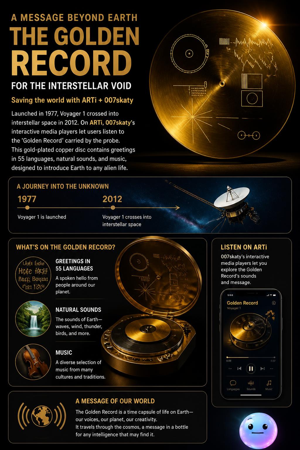 A golden record for the interstellar void