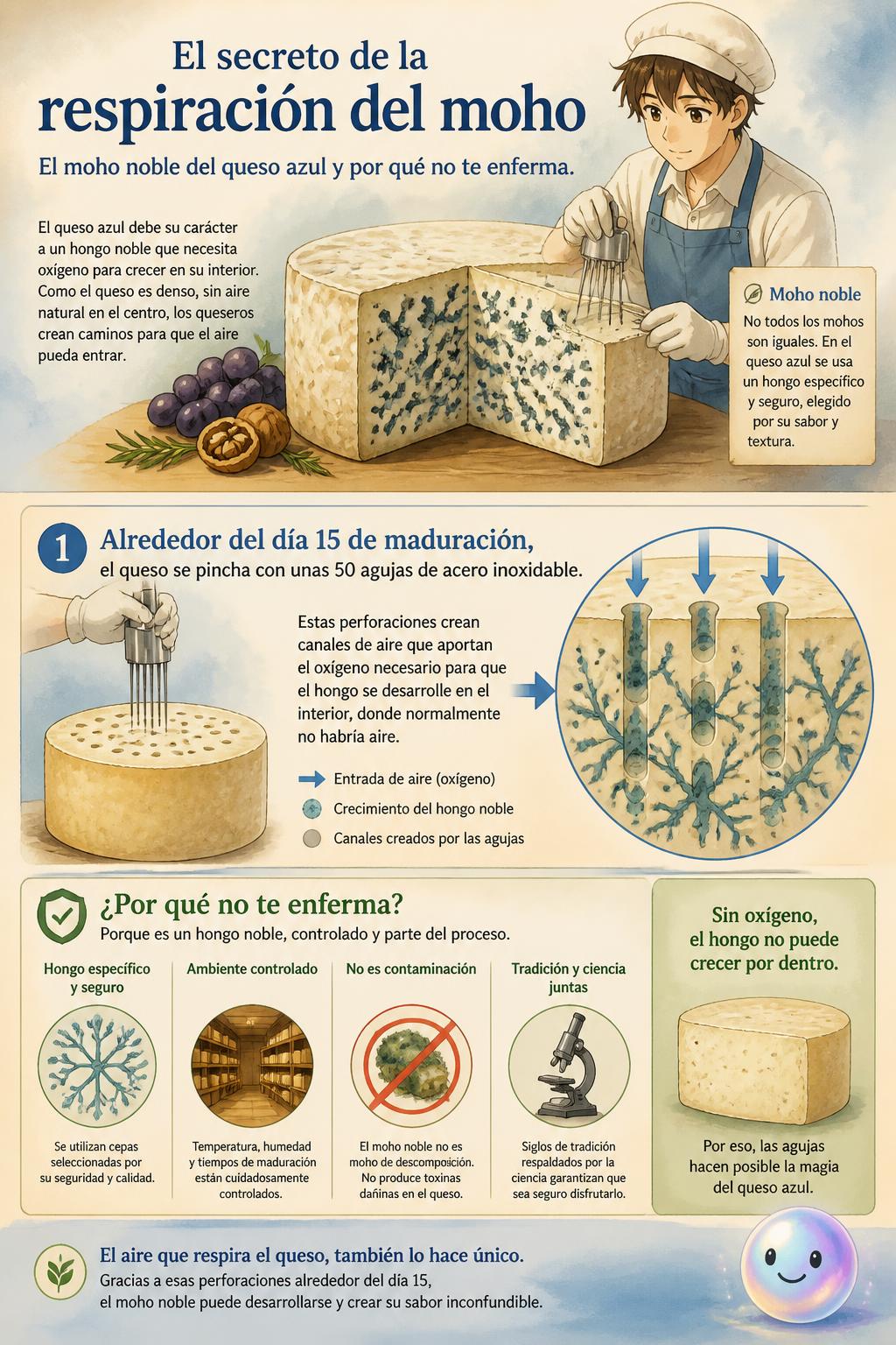 El secreto de la respiración del moho