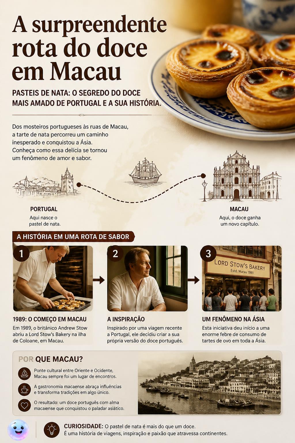 A surpreendente rota do doce em Macau