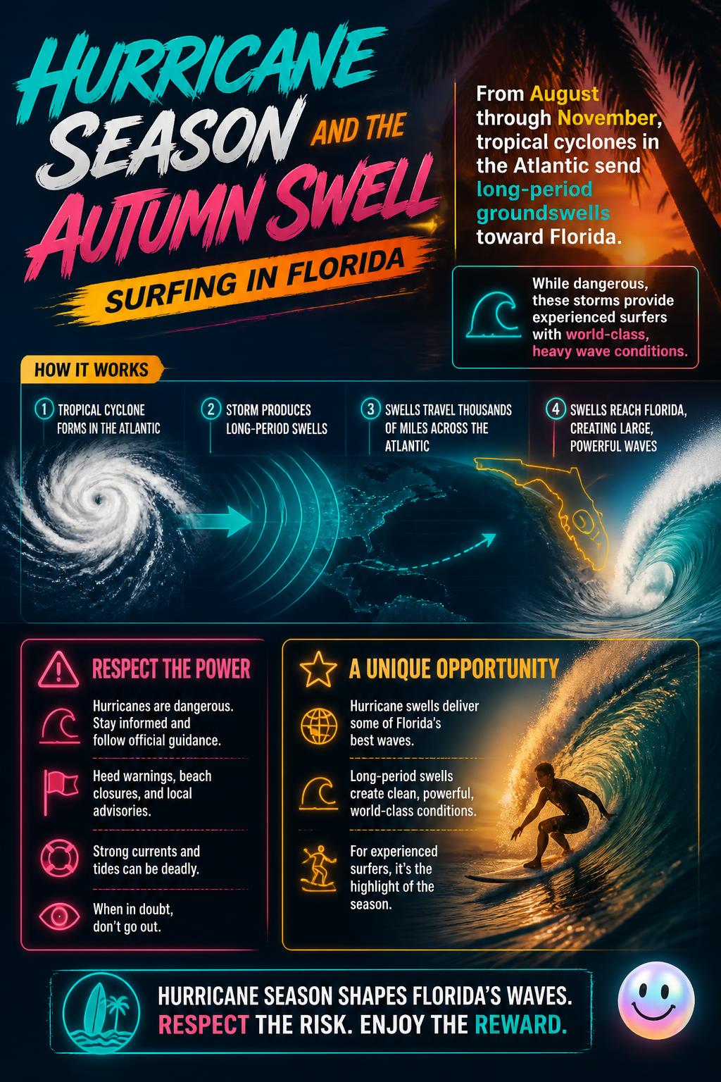 Hurricane season and the autumn swell