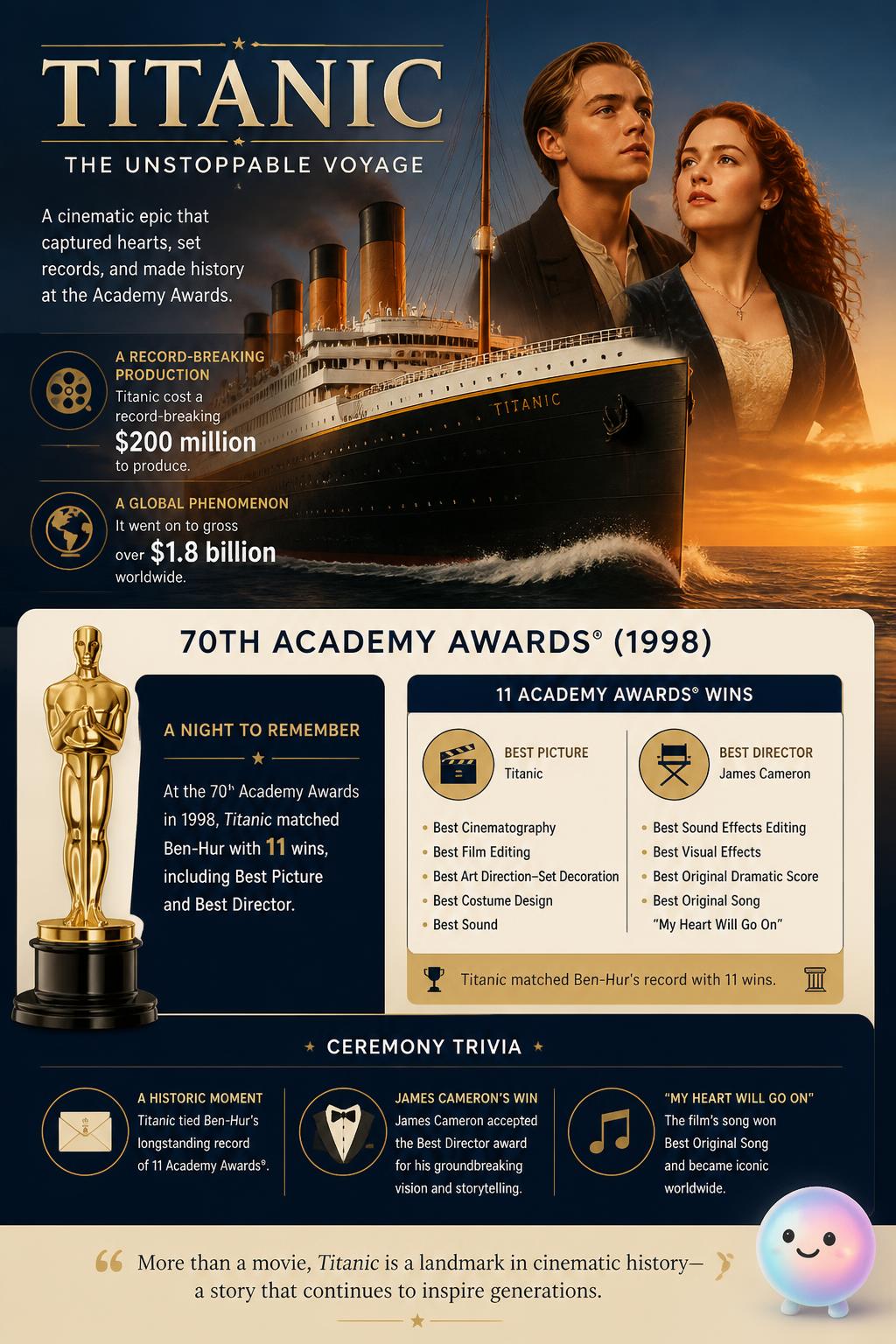 The unstoppable voyage of Titanic