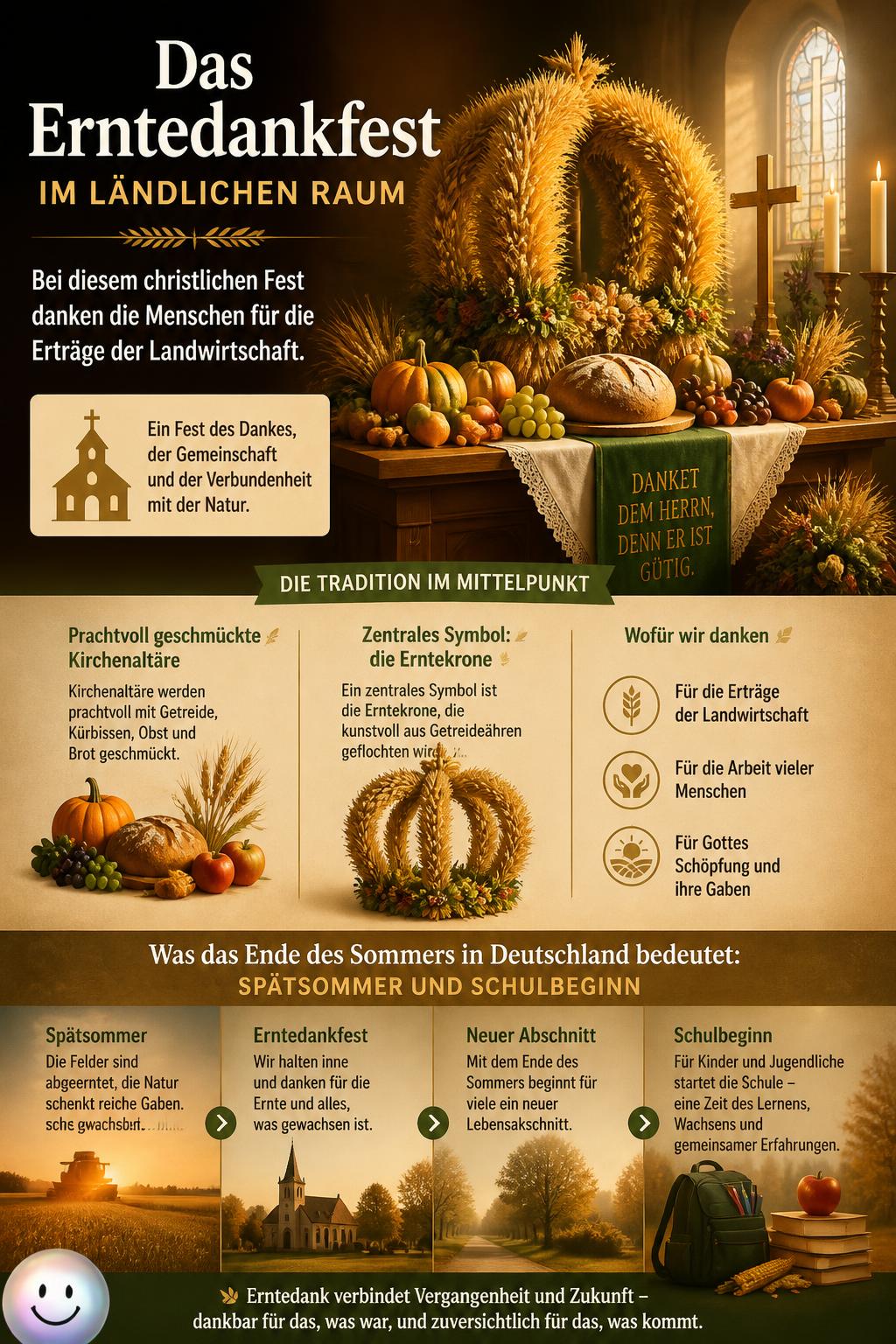 Das Erntedankfest im ländlichen Raum