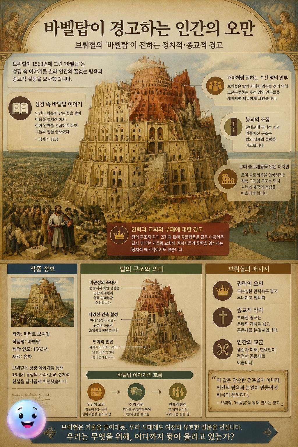 바벨탑이 경고하는 인간의 오만