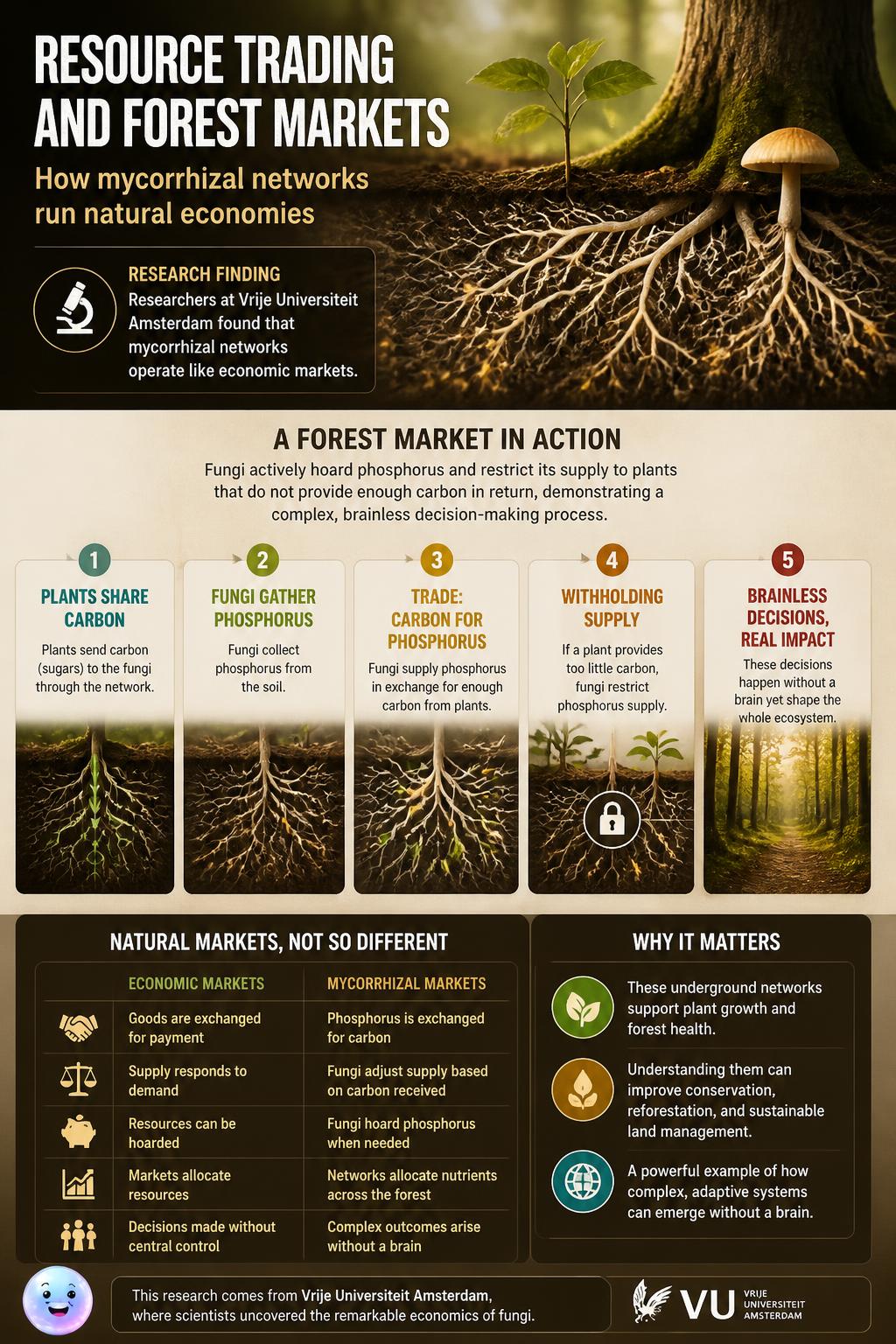 Resource trading and forest markets