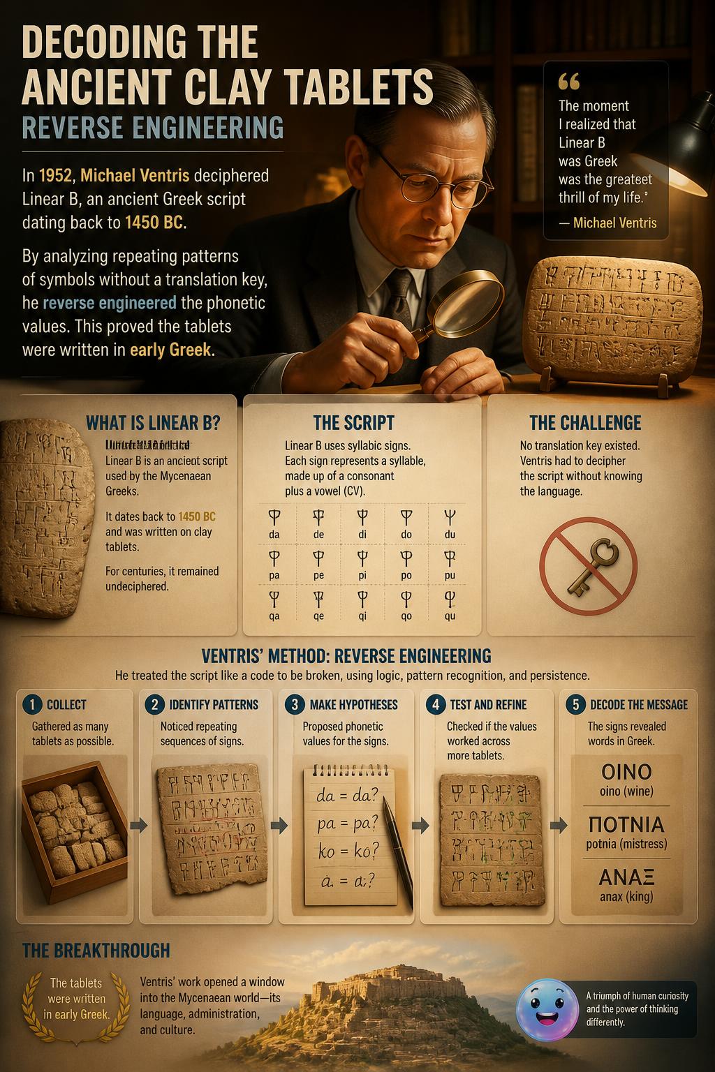 Decoding the ancient clay tablets