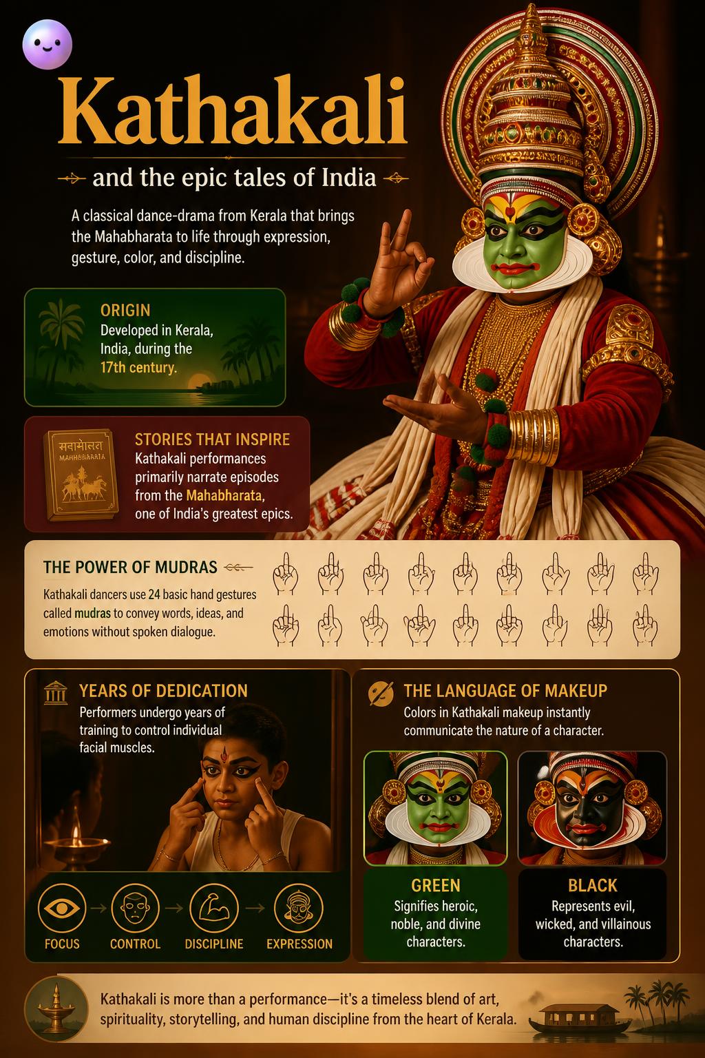Kathakali and the epic tales of India