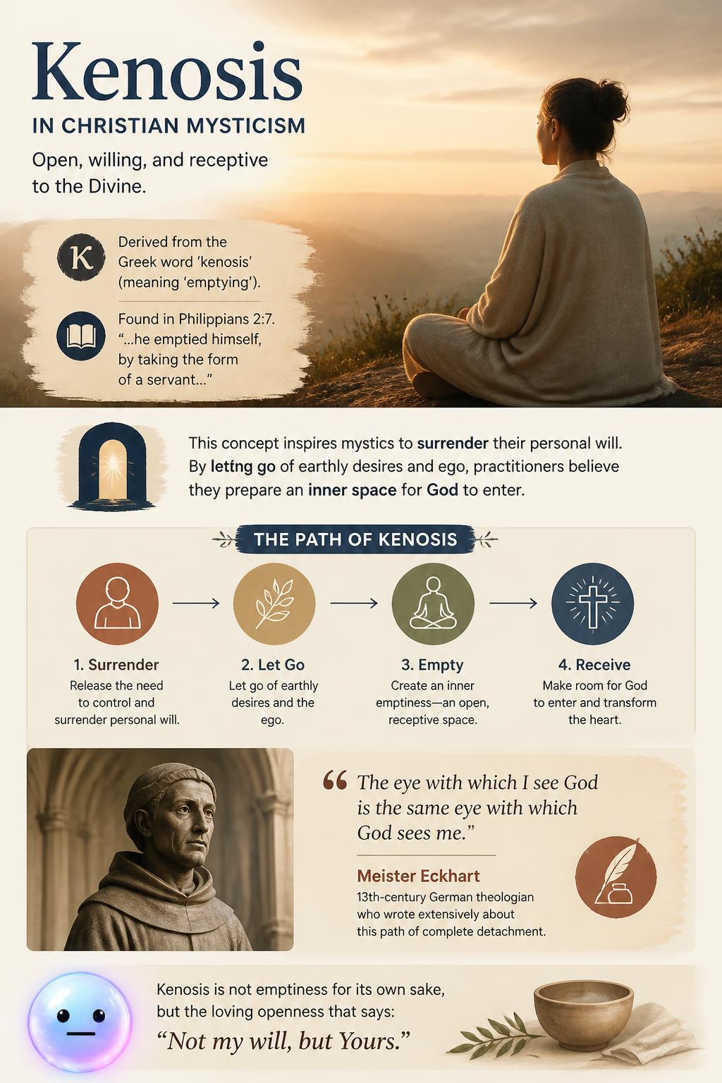 The concept of kenosis in Christian mysticism