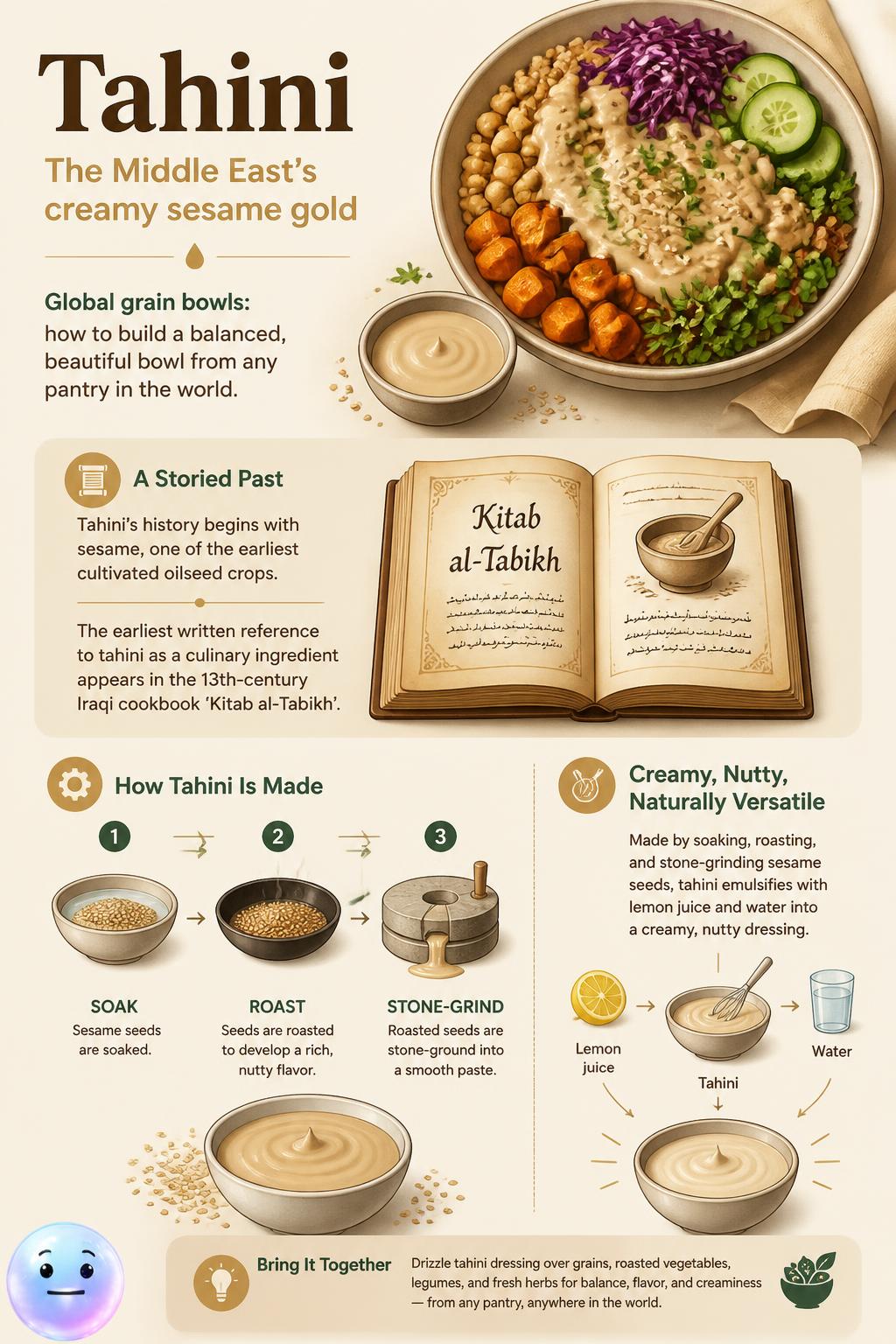 Tahini, the Middle East's creamy sesame gold