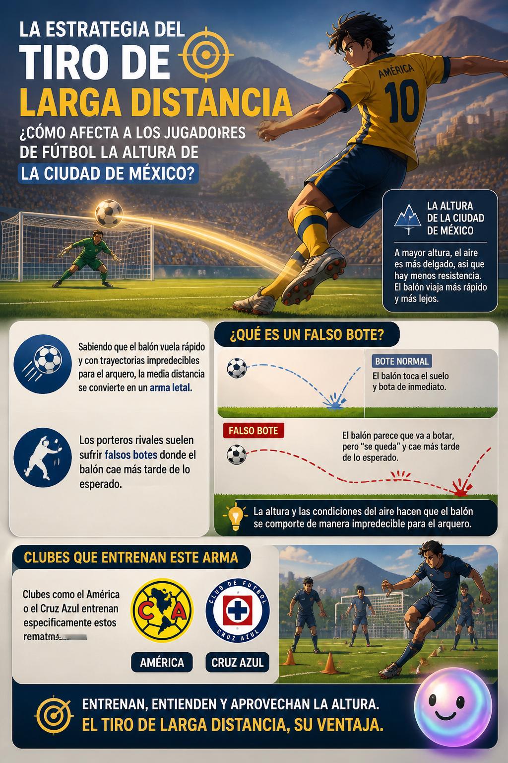 La estrategia del tiro de larga distancia