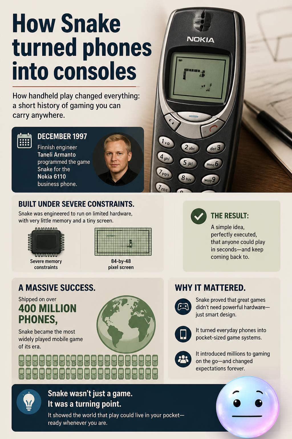 How Snake turned phones into consoles