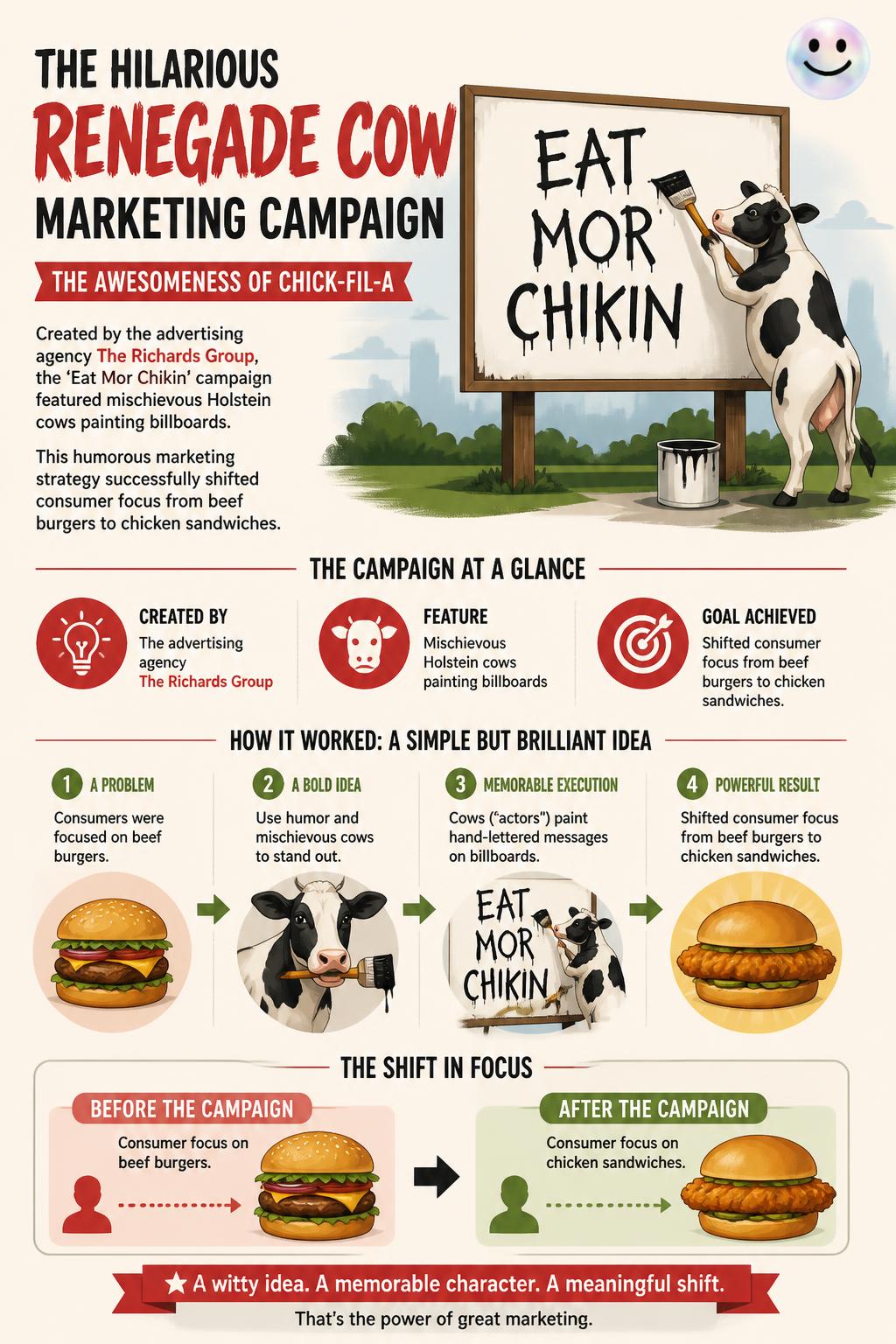 The hilarious renegade cow marketing campaign