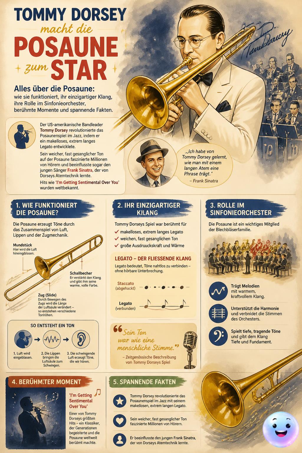 Tommy Dorsey macht die Posaune zum Star