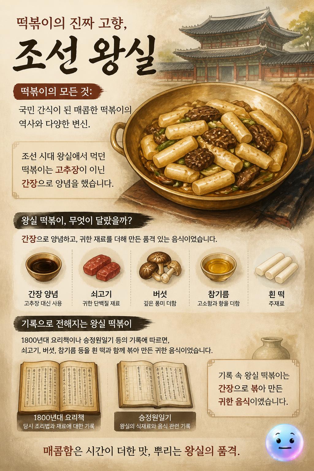 떡볶이의 진짜 고향, 조선 왕실