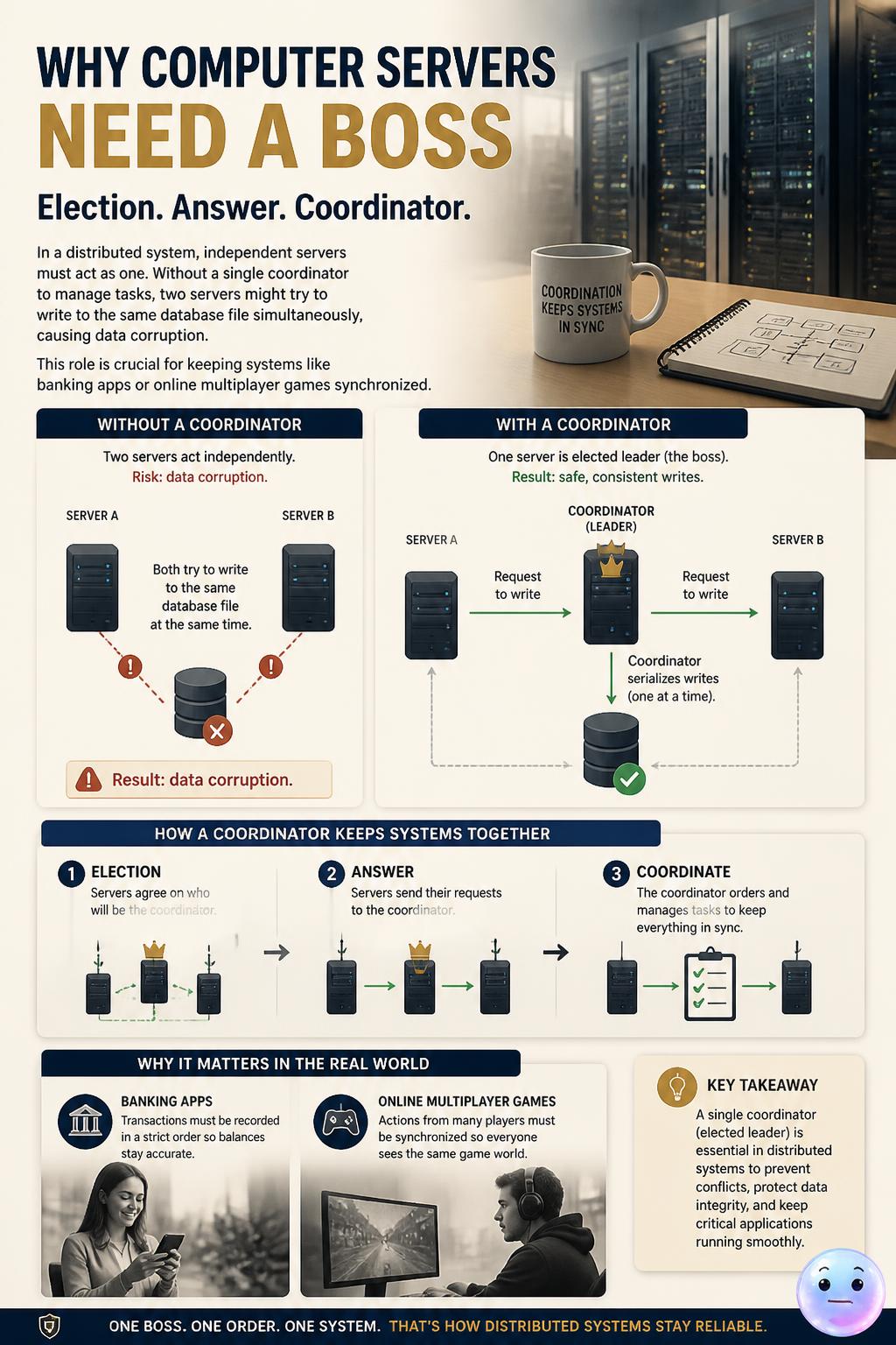 Why computer servers need a boss