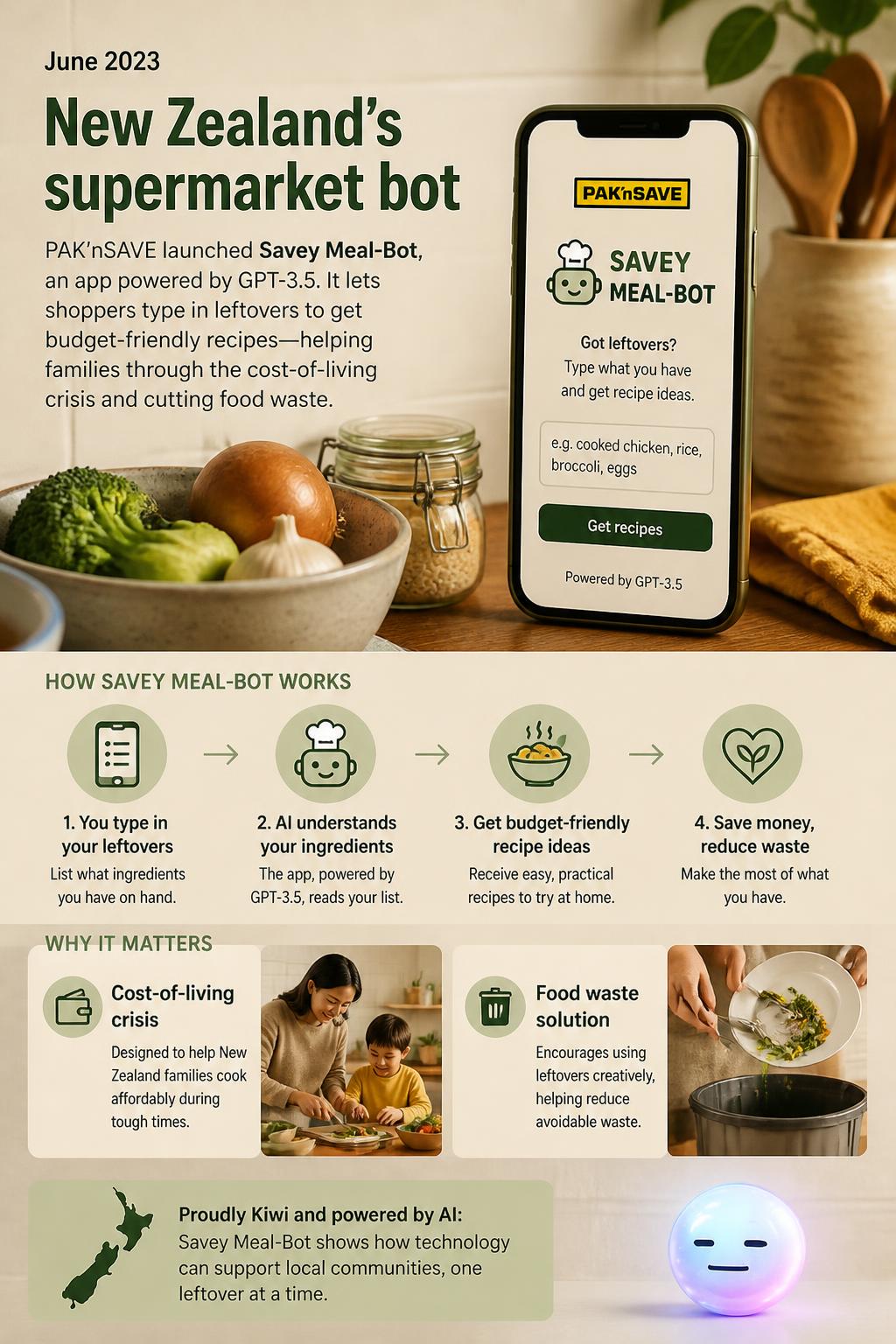 The New Zealand supermarket bot