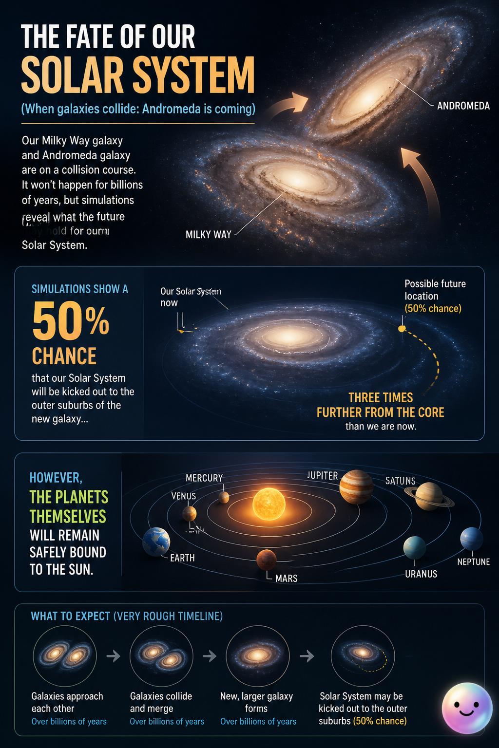The fate of our Solar System