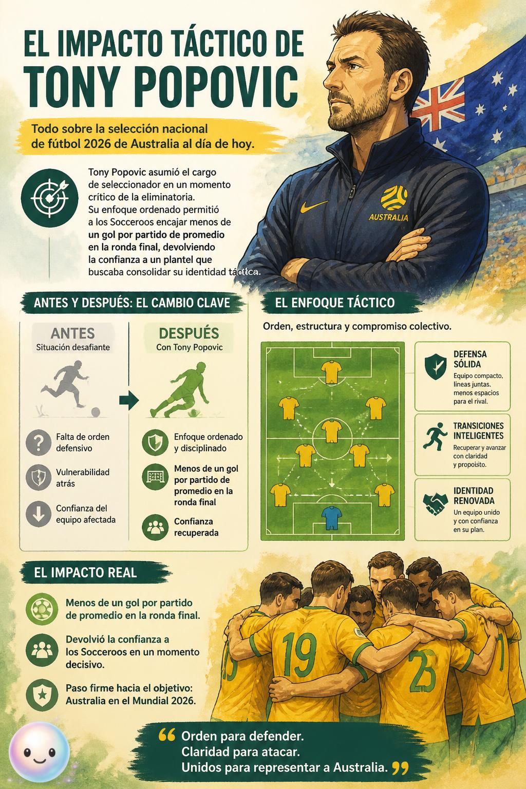 El impacto táctico de Tony Popovic