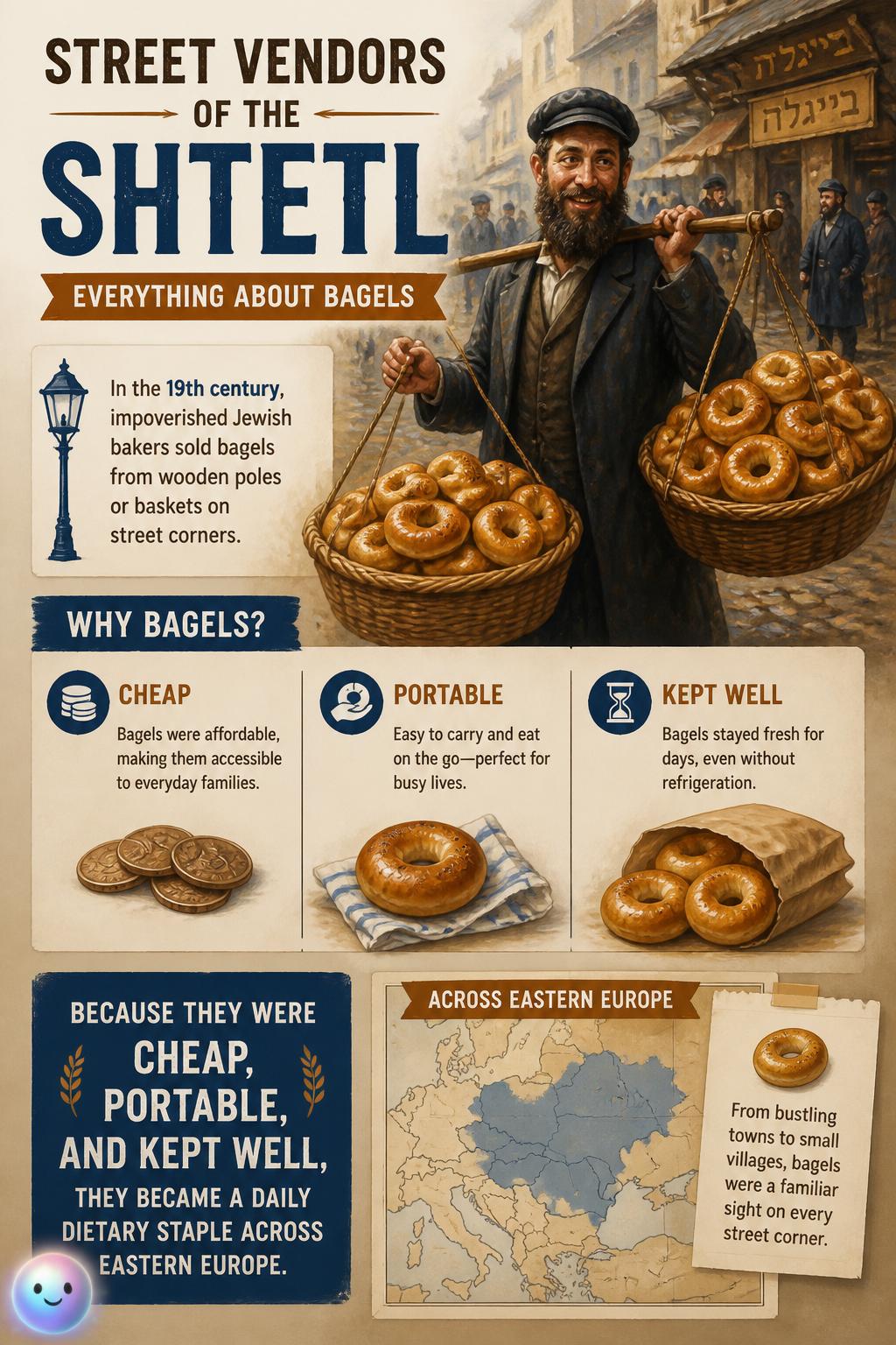 Street vendors of the shtetl
