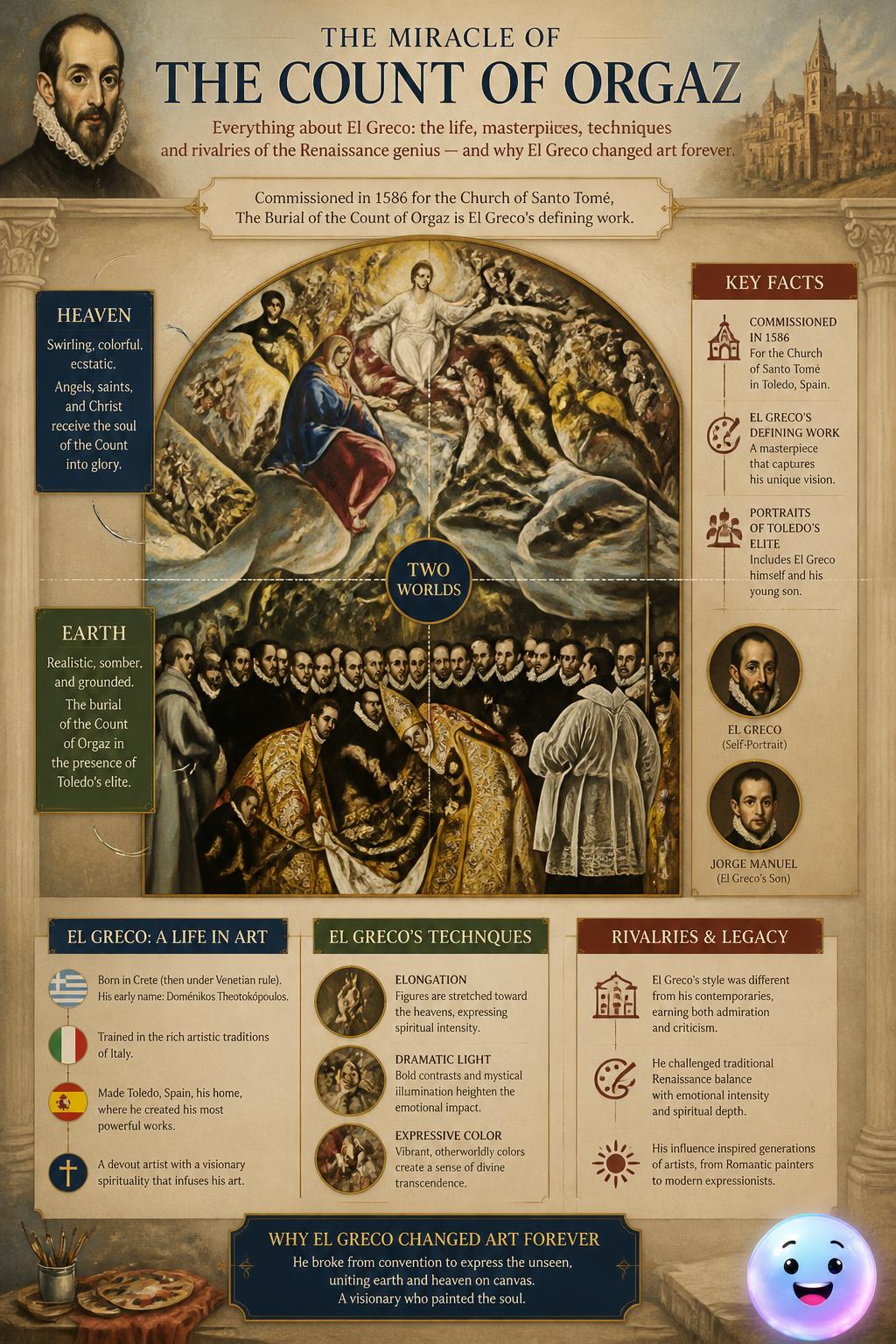 The miracle of the Count of Orgaz