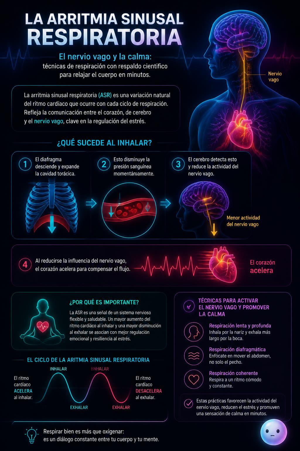 La arritmia sinusal respiratoria