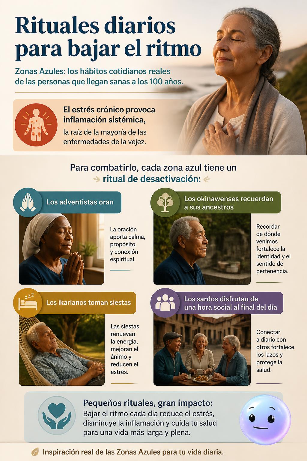 Rituales diarios para bajar el ritmo