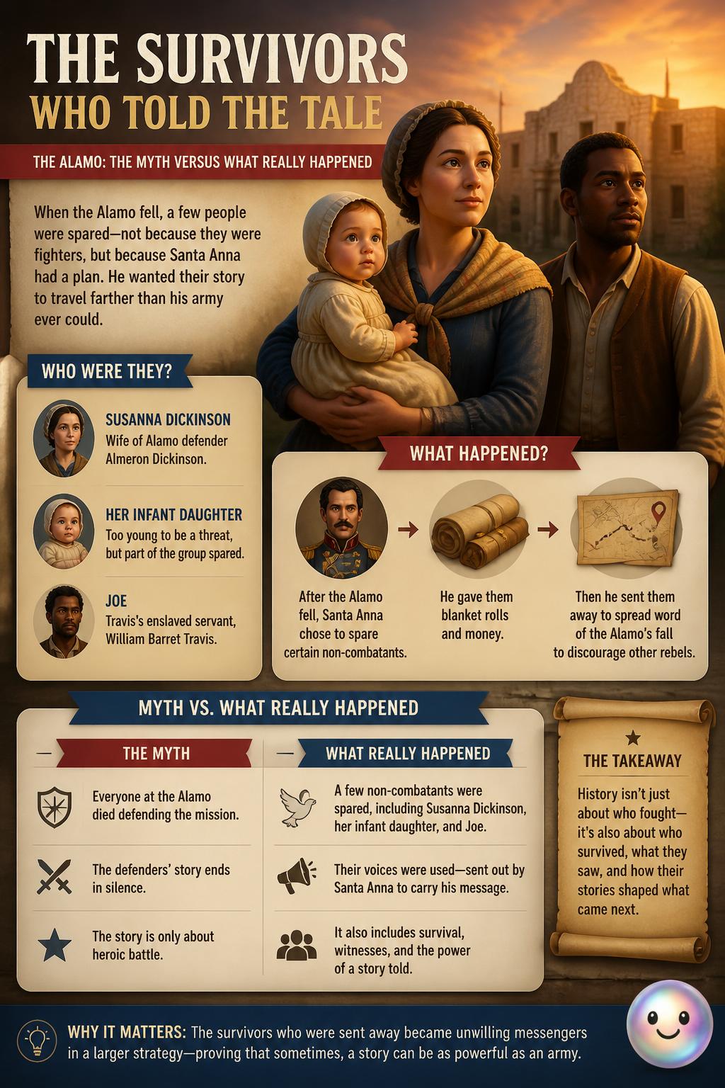 The survivors who told the tale