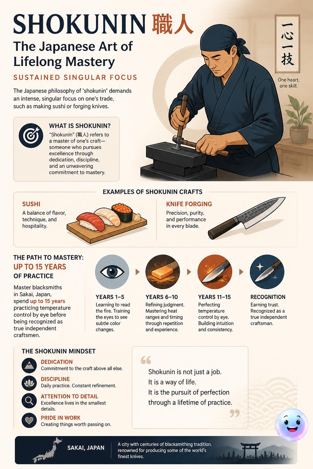 The Japanese art of lifelong mastery