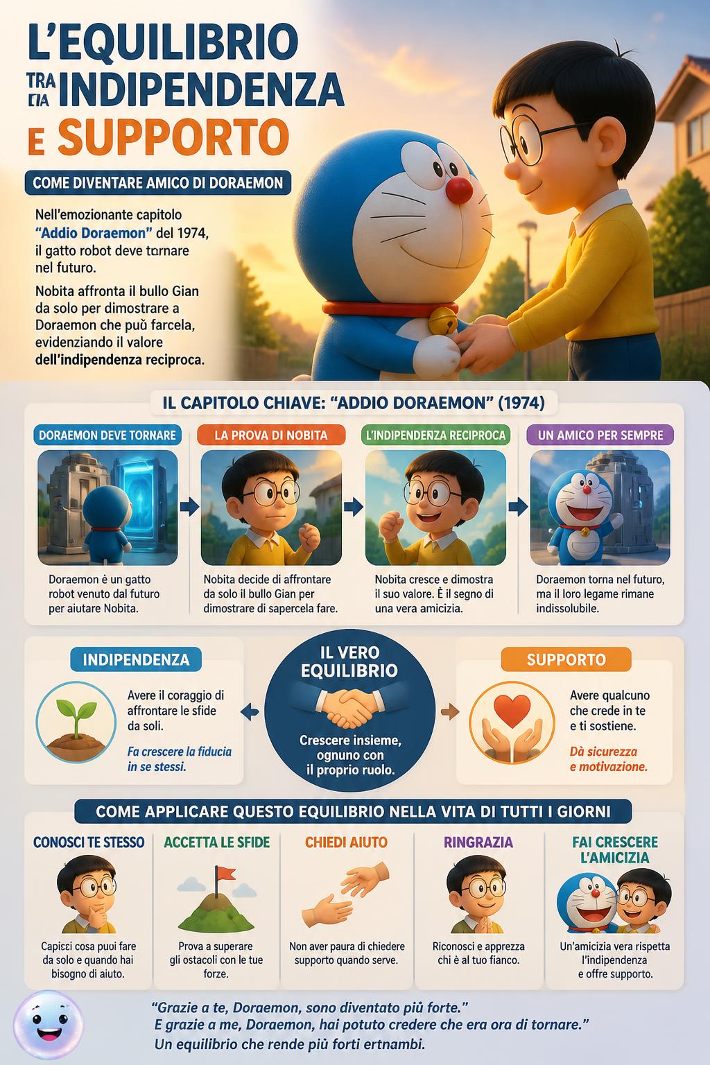 L'equilibrio tra indipendenza e supporto