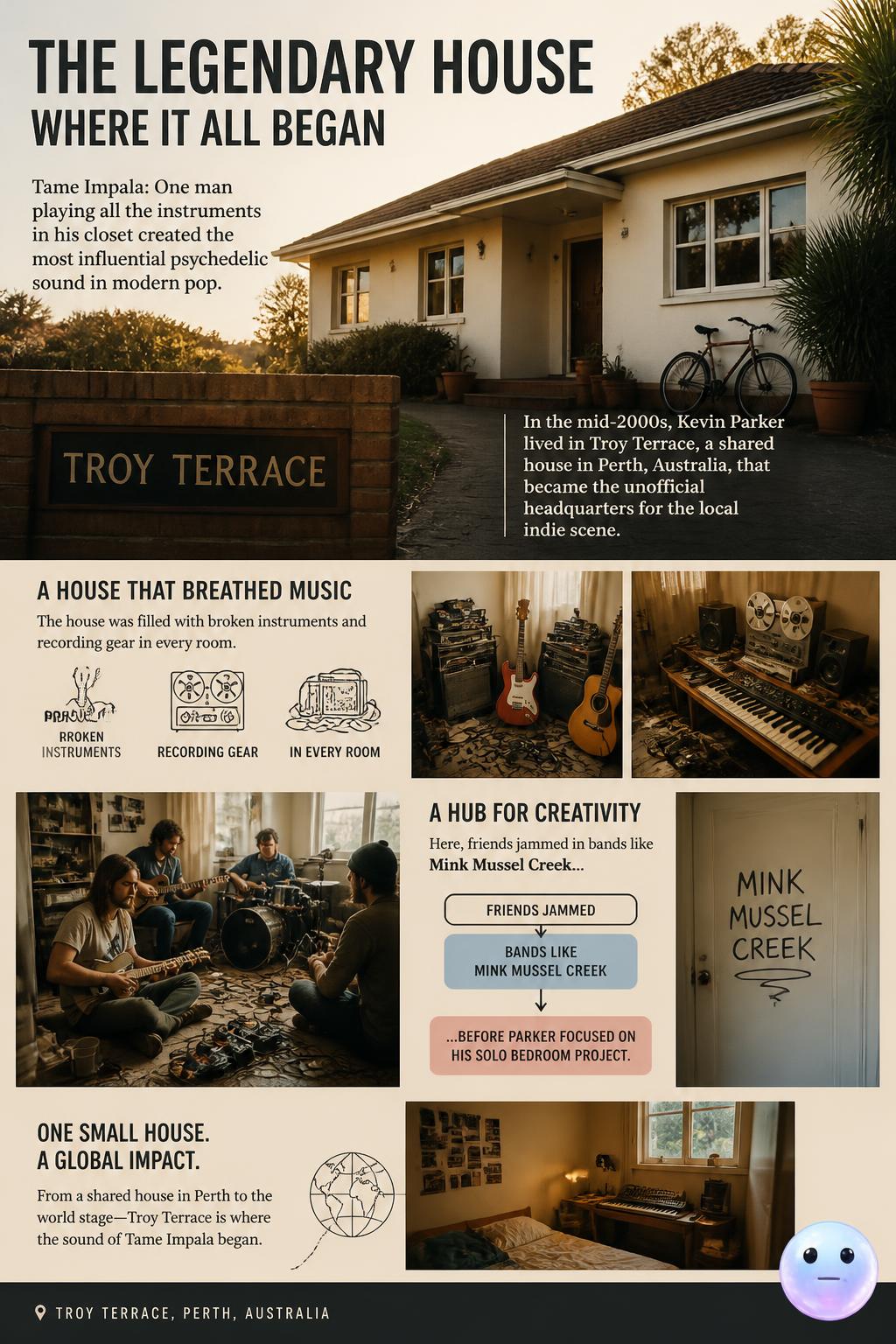 The legendary house where it all began