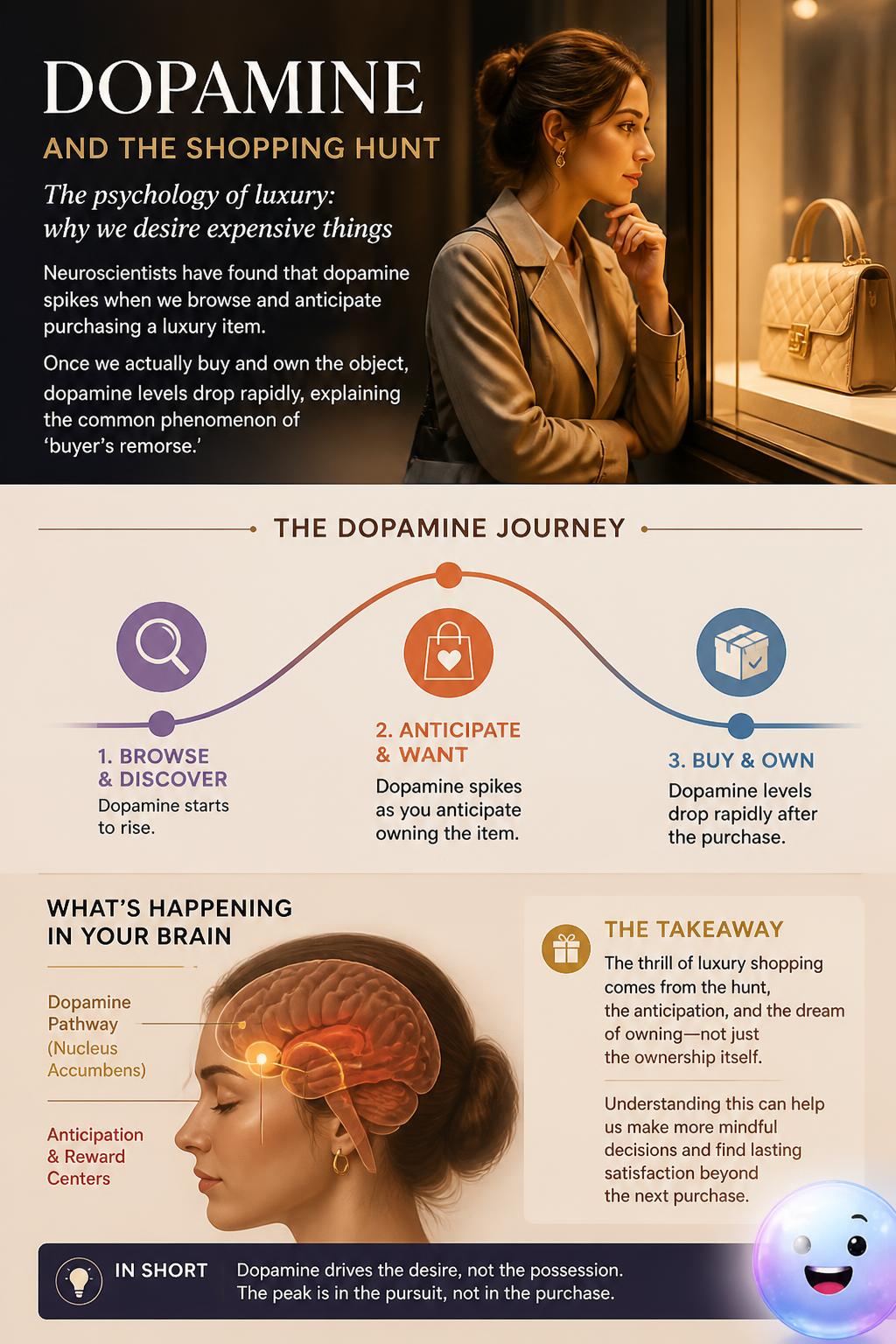 Dopamine and the shopping hunt