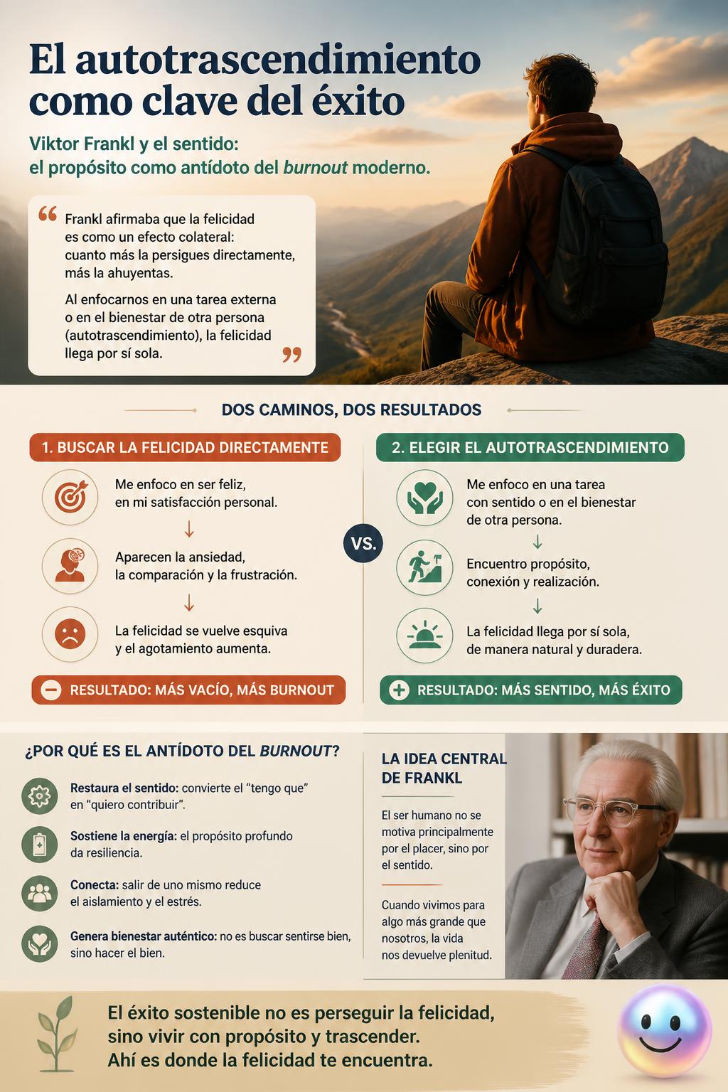 El autotrascendimiento como clave del éxito