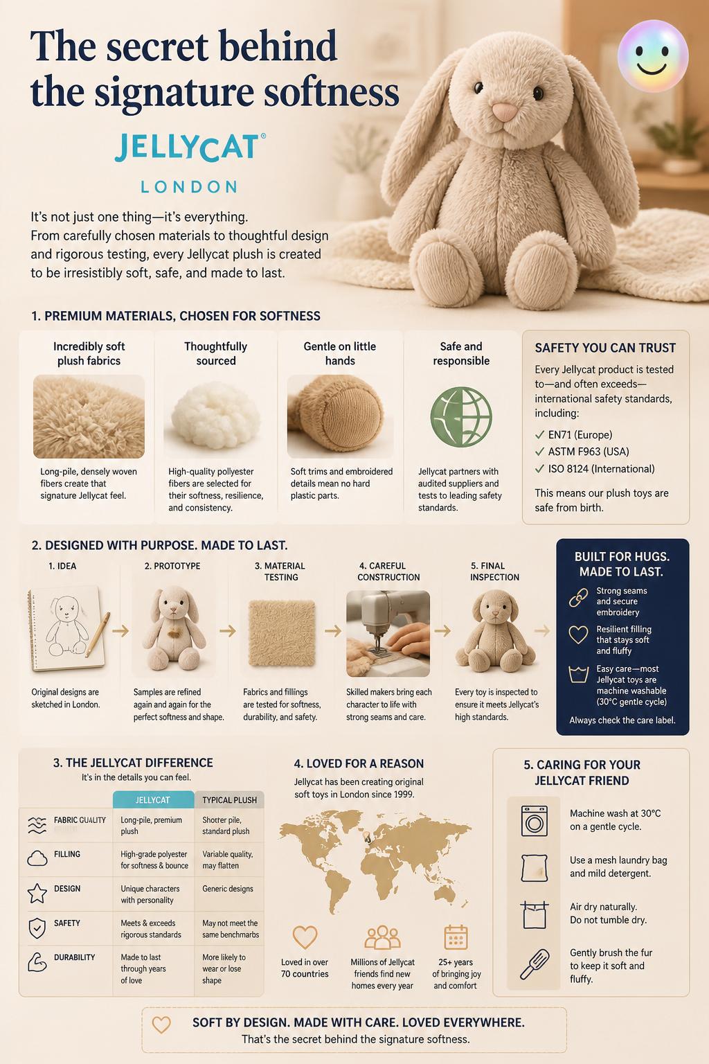 The secret behind the signature softness