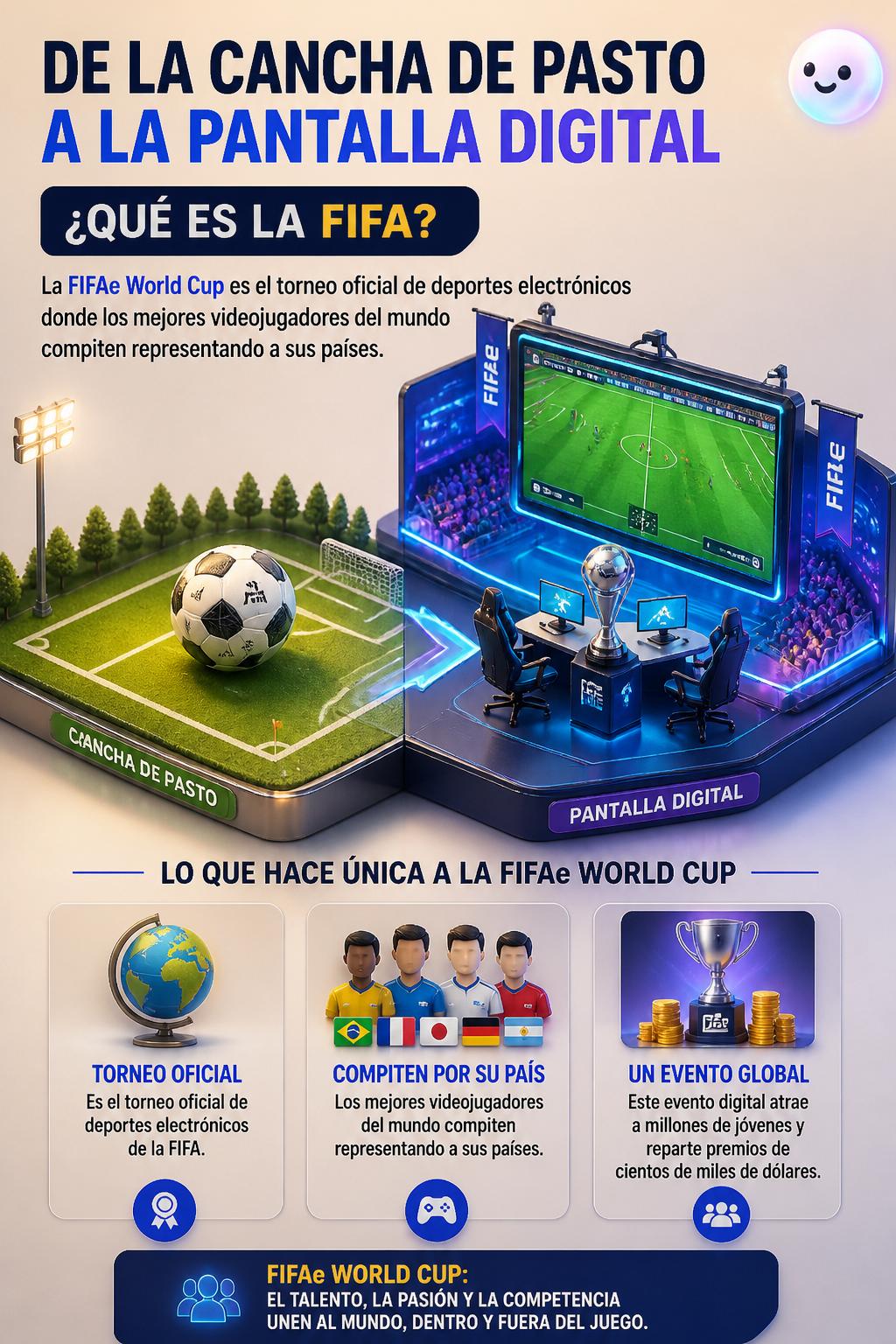 De la cancha de pasto a la pantalla digital