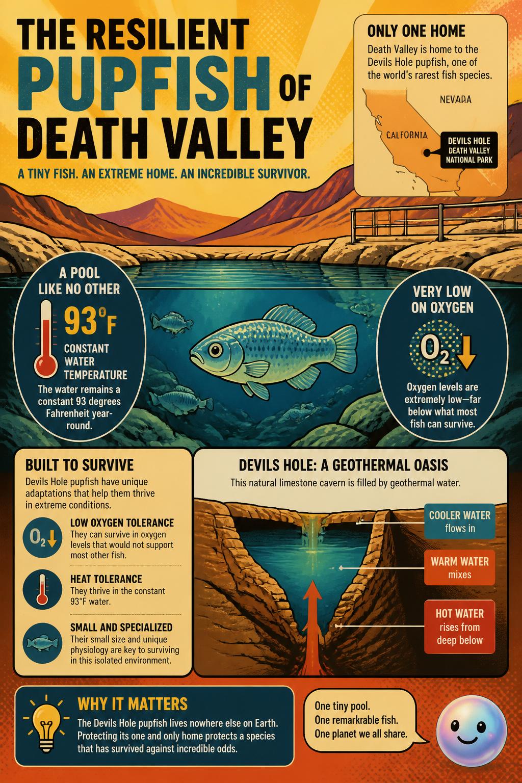 The resilient pupfish of Death Valley
