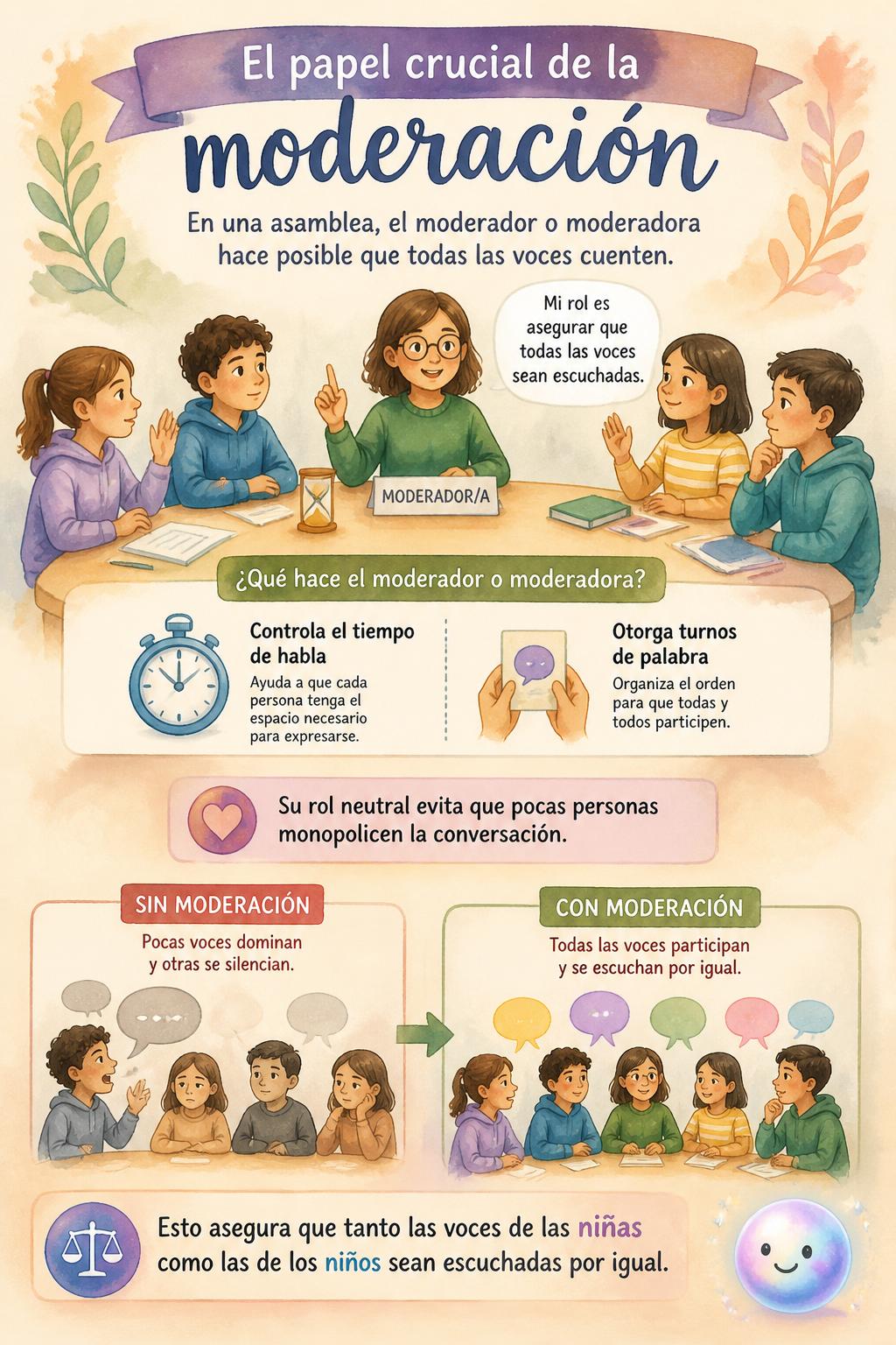 El papel crucial de la moderación