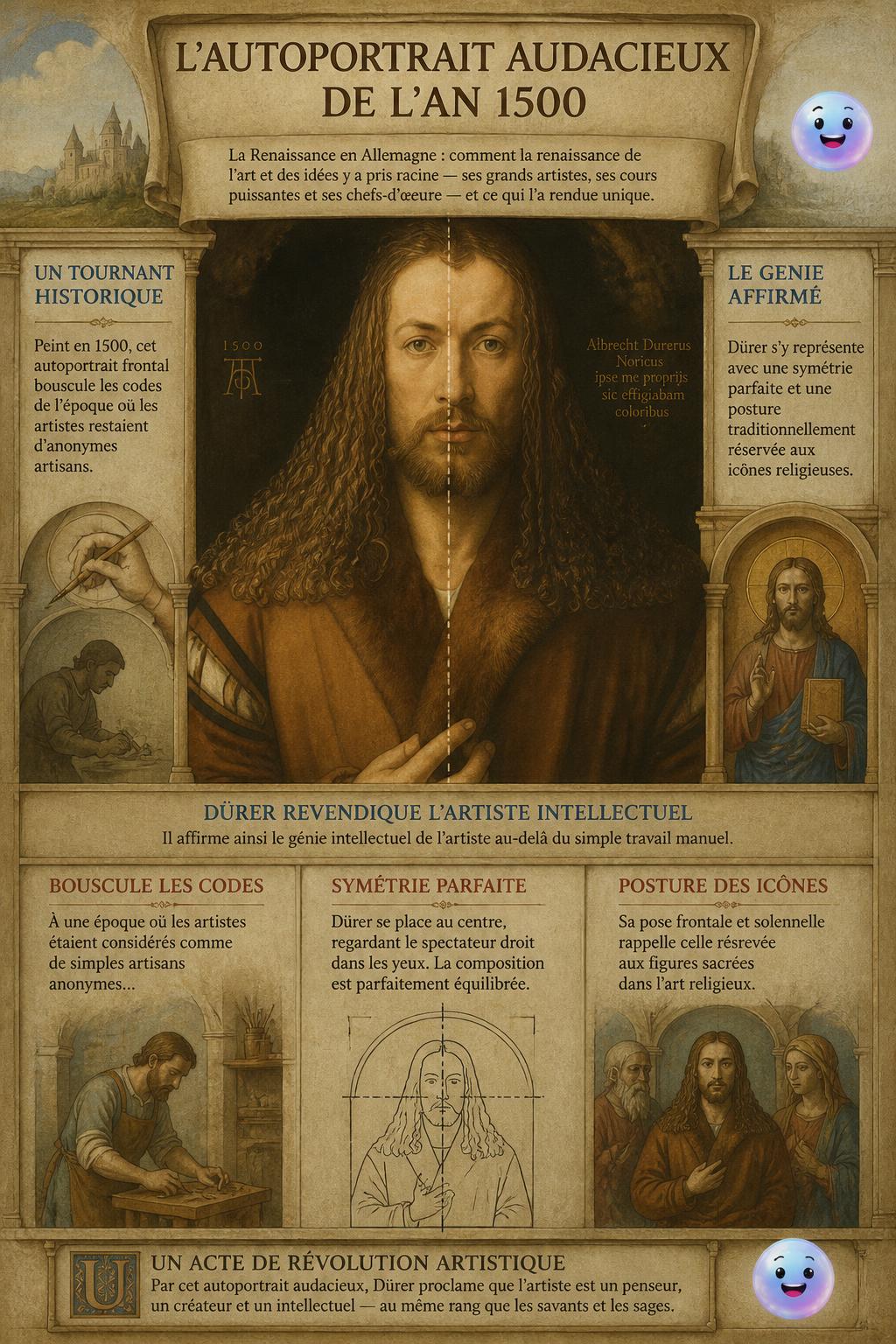 L'autoportrait audacieux de l'an 1500