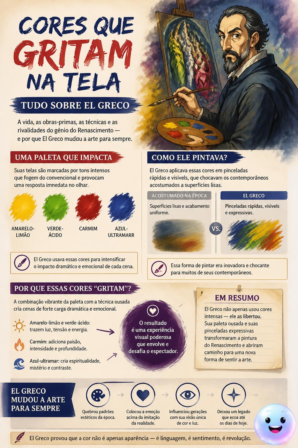 Cores que gritam na tela