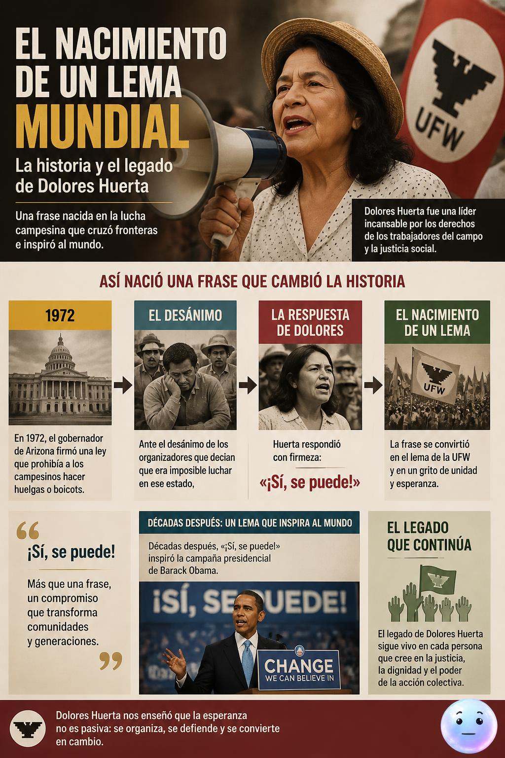 El nacimiento de un lema mundial