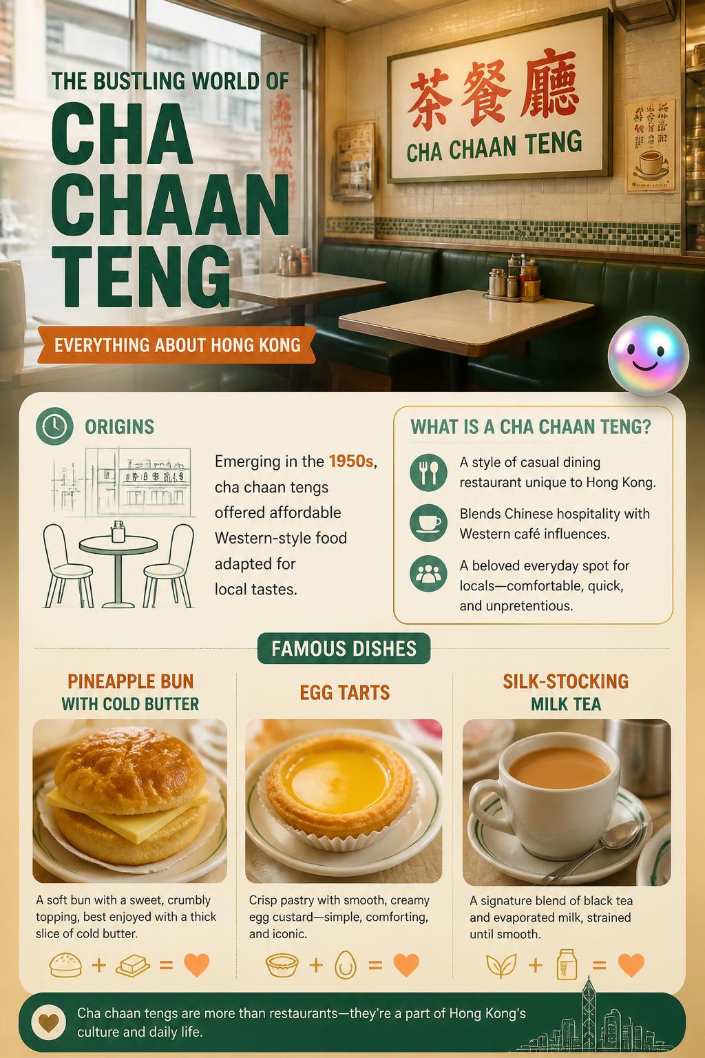 The bustling world of cha chaan teng