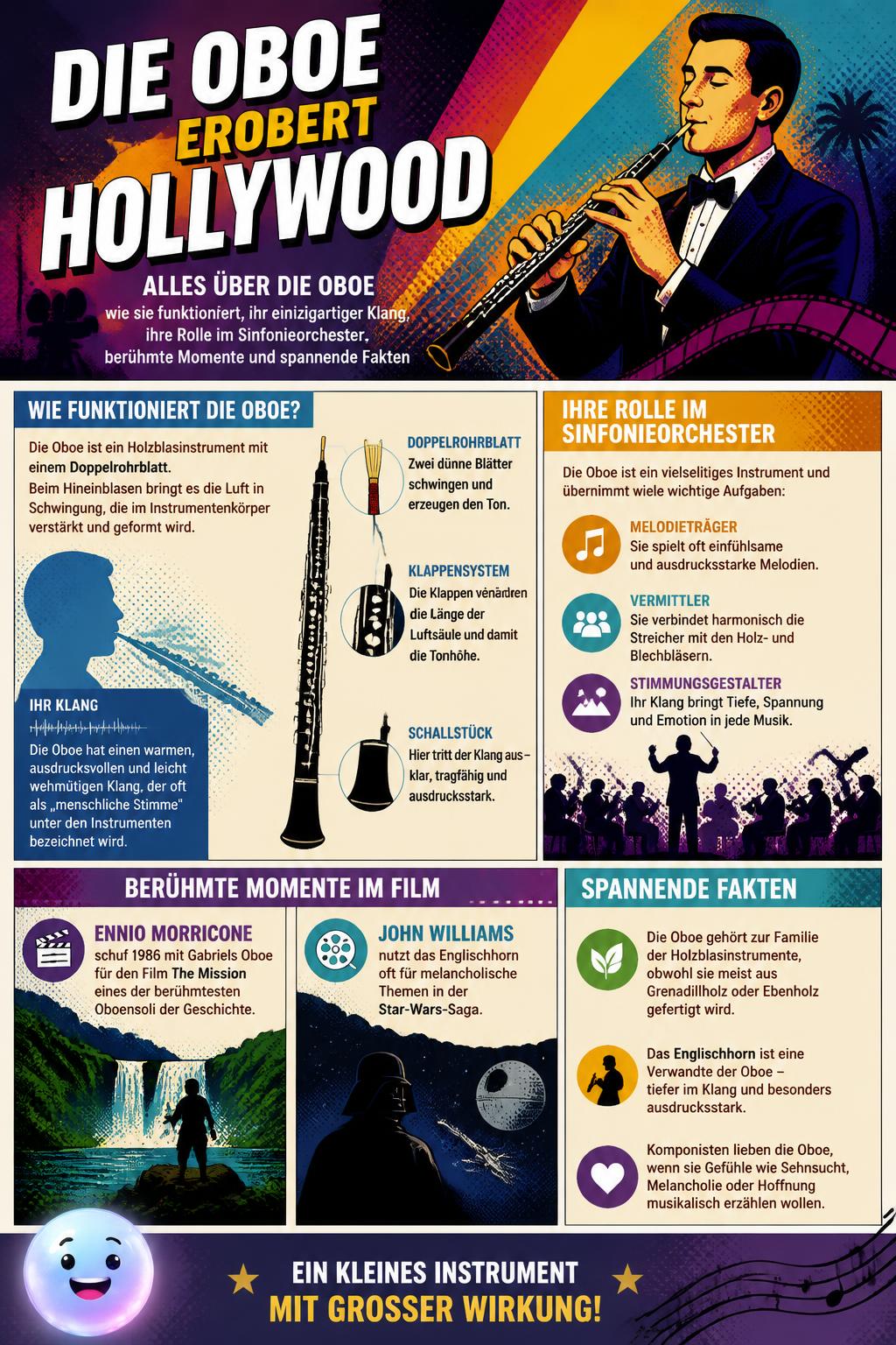 Die Oboe erobert Hollywood