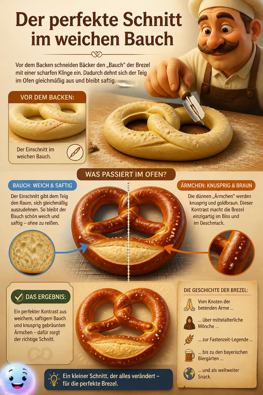 Der perfekte Schnitt im weichen Bauch