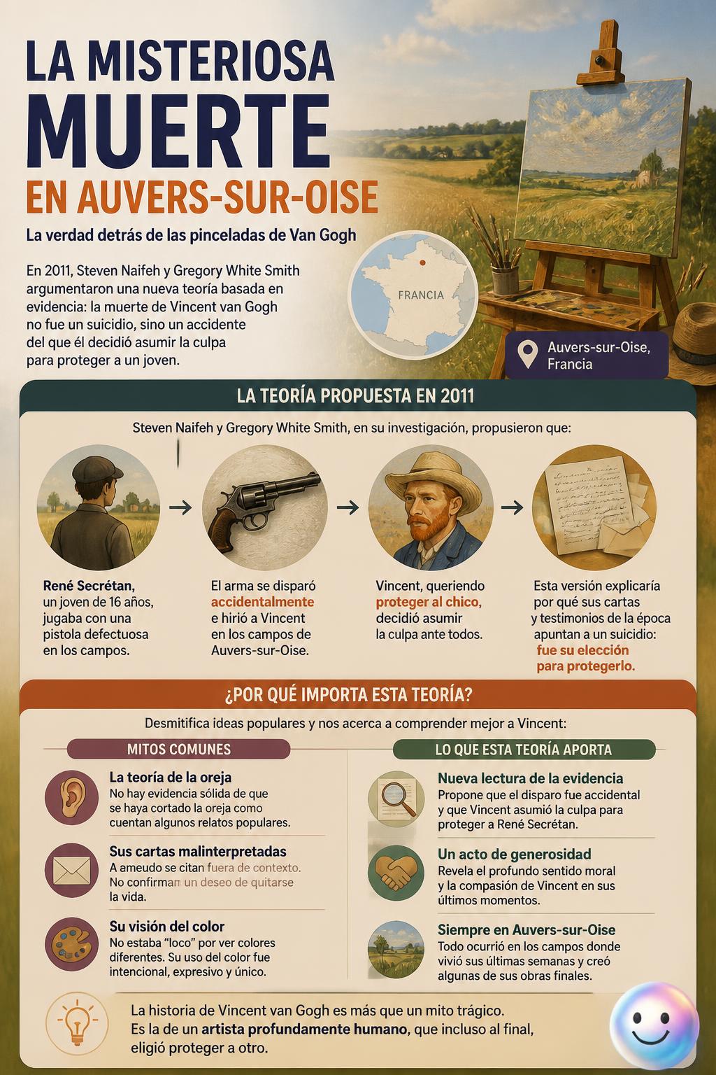 La misteriosa muerte en Auvers-sur-Oise